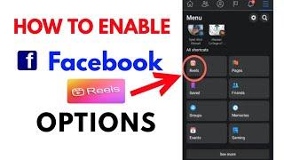 How to Enable Facebook Reels Option | Short Videos Facebook Main Kaisey Watch Karey