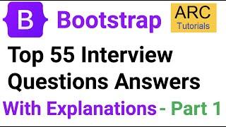 Bootstrap Interview Questions and Answers - Part 1 | Bootstrap 5 Questions and Answers Interview