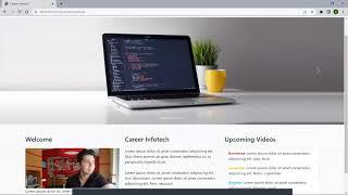 Session 02 - About, Coding, Contact & Footer Sections | Bootstrap Project 01 | Bootstrap 5