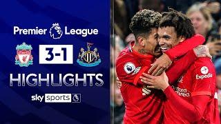 Trent scores long-range STUNNER! ???? | Liverpool 3-1 Newcastle | Premier League Highlights