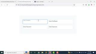 24. bootstrap 5 - layout designing  - how to  create registration form - part 02