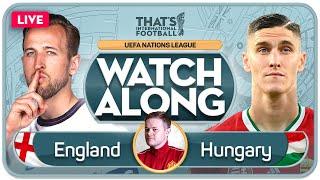 LIVE ENGLAND vs HUNGARY Watchalong with Mark Goldbridge