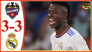 Levante vs Real Madrid 3−3 - Extеndеd Hіghlіghts & All Gоals 2021 HD