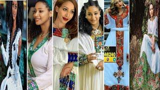 #habesha kemis #Ethiopian traditional Derss #new style #new fashion #Habesha #kemis