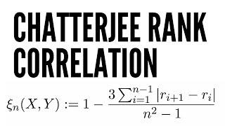 Estimating Non-linear Correlation using Chatterjee's Correlation Coefficient