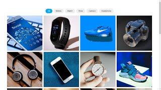 How To Create A Portfolio Filter Gallery using Html CSS & JavaScript