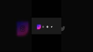 gradient icon hover animation using HTML5 CSS3 #shorts