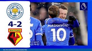 Leicester City vs Watford 4-2 | All Goals & Highlights | Premier League 2021/22 | Matchday 13