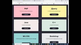 Bootstrap 5: Grid System & startup page