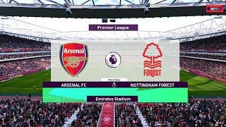 HIGHLIGHTS // NOTTINGHAM FOREST vs ARSENAL || LƯỢT VỀ PREMIER LEAGUE 2022 (MASTER LEAGUE)