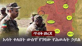 Ethiopia: ጥብቅ መረጃ - እሳት ቀለበት ውስጥ የገባው የሕወሓት ኃይል | TPLF