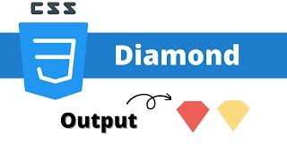 Diamond Animation???? using HTML and CSS tutorial for beginners #VSCode Editor #css #animation #codi