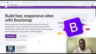 Bootstrap tutorial for beginners - build a website in 35 mins