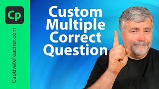 Custom Multiple Choice Multiple Answer Question with 3 Tries in Adobe Captivate