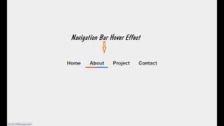 CSS Menu Hover Effect - Html5 Css3 Hover Effect Tutorial- Plz SUBSCRIBE Us For Daily Videos