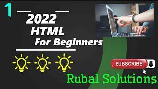 HTML Tutorial For Beginners Part 1 Simple and Useful