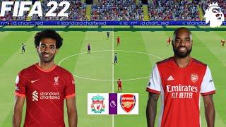 Liverpool vs Arsenal - Premier League 2021/22 - Full Match & Gameplay