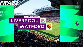 FIFA 22 | Liverpool vs Watford - 2021/22 English Premier League Season - Full Match & Gameplay