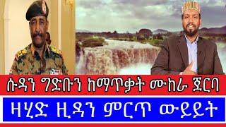 ሱዳን ግድቡን ከማጥቃት ሙከራ ጀርባ ዛሂድ ዚዳን ይወያያል ትርጉም በኡስታዝ ጀማል በሽር