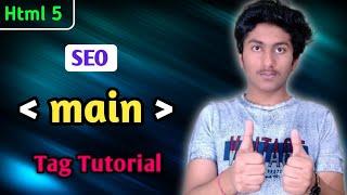 Main tag in Html 5 Tutorial In Hindi | What is Main tag In Html | Coding