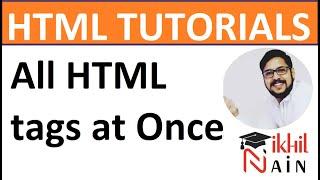 Learn HTML 5 Basic tags Part-1 in Hindi by Nikhil Sirji