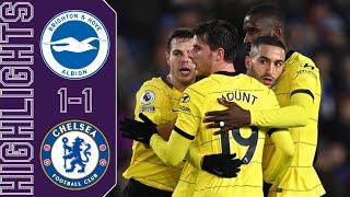 Brighton vs Chelsea 1-1 Highlights | Premier League - 2021/2022