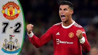 Manchester United vs Newcastle United 7-2 - Highlights & Goals Resumen & Goles 2021 HD