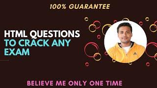 HTML Interview Questions And Answers | HTML Interview Preparation | #amityadav | amityadavdeveloper