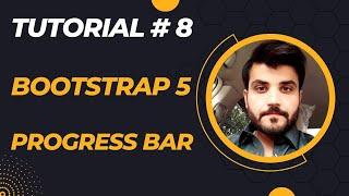 How to create Progress bar in Bootstrap 5|| types of progress bar ||Bootstrap Tutorial Lec 8|| 2023