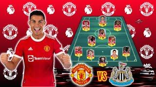 Man Utd vs Newcastle l Cristiano Ronaldo Debut? l  Potential Lineup Premier League