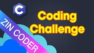 C Programming Tutorial 44 - Coding Challenge | ZinCoder