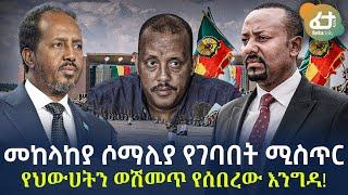 Ethiopia - መከላከያ ሶማሊያ የገባበት ሚስጥር የህውሀትን ወሽመጥ የሰበረው እንግዳ!