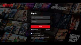 Build a Netflix Responsive Signup & Login Page UI Clone in HTML5 & CSS3