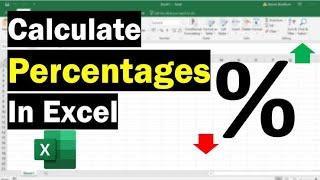 #shorts - How to Calculate percentage in Excel #exceltips #excel #exceltutorial #tips