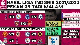 Hasil Liga Inggris West Ham vs Arsenal, Everton vs Chelsea dan Klasemen EPL Premier League 2021/2022