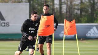 Argentina National team Started Training Ahead Of World Cup Qualifiers| Messi, Martinez..