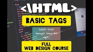 2. HTML Basic Tags || mark . deletion . insert . emp . etc || Learn with Faisu