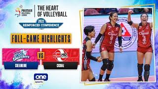 Cignal vs. Creamline semis highlights | 2022 PVL Reinforced Conference - Nov. 27, 2022