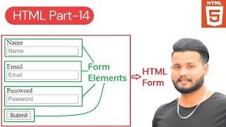 Html5 Tutorial | Part-14 | Html form and form attributes | html5 forms | html5 forms tutorial