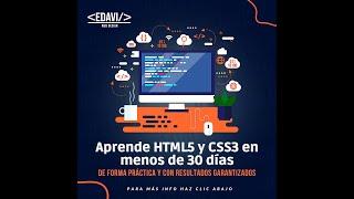 ???? APRENDE A CREAR APPS Y PAGINAS WEB CON HTML5 ACTUALIZADO ????