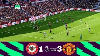 Brentford 1-3 Manchester United | Premier League | Match Highlights