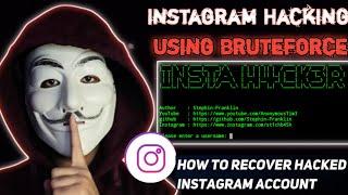 Instagram Brute force Attacks||Instagram Hacking||Full Tools Download#hacking@NetworkChuck