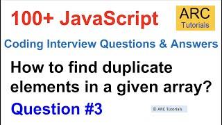 Javascript Coding Interview Questions - #3 | Javascript Coding Challenge Interview Questions 2022