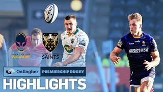 Worcester v Northampton - HIGHLIGHTS | Fine First Half Display! | Gallagher Premiership 2021/22