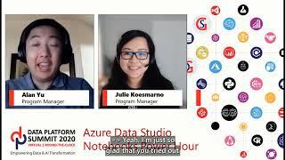 Azure Data Studio Notebooks Power Hour By Julie Koesmarno and Alan Yu