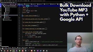 Programmatically Download Mp3 Files from YouTube with Python and Google API