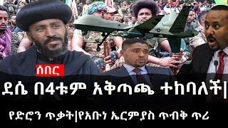 Ethiopia:ሰበር ዜና-የኢትዮታይምስ የዕለቱ ዜና|Daily Ethiopian News |ደሴ በ4ቱም አቅጣጫ ተከባለች|የድሮን ጥቃት|የአቡነ ኤርምያስ ጥብቅ ጥሪ