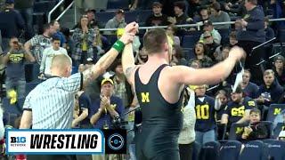 Select Matches: Central Michigan at Michigan | Big Ten Wrestling | Feb. 19, 2023