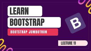 Jumbotron In Bootstrap 5 - Bootstrap Jumbotron - Bootstrap 5 Tutorial - ( Hindi / Urdu )