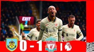 Burnley vs Liverpool 0-1 Highlights | Premier League - 2021/2022